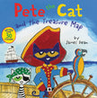 Pete the Cat and the Treasure Map: Includes Over 30 Stickers!