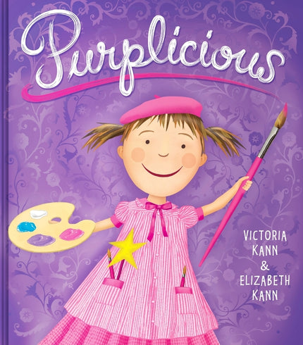 Purplicious: A Paper-Over-Board Book for Kids