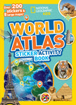 National Geographic Kids World Atlas Sticker Activity Book: Over 200 Stickers and 8 Large Maps!