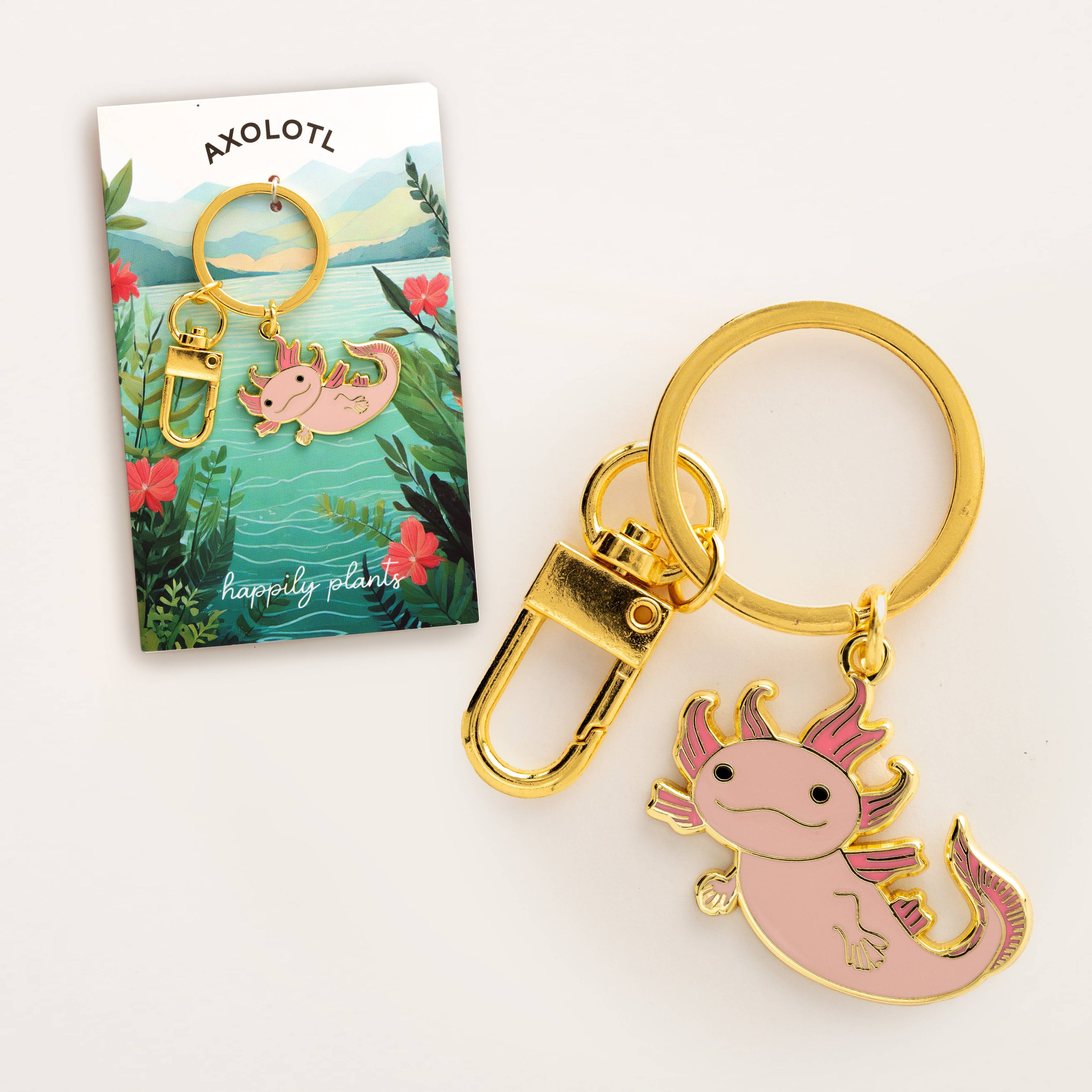 Axolotl Enamel Pin, Magical Cute Gifts