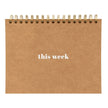 Spiral Weekly Planner
