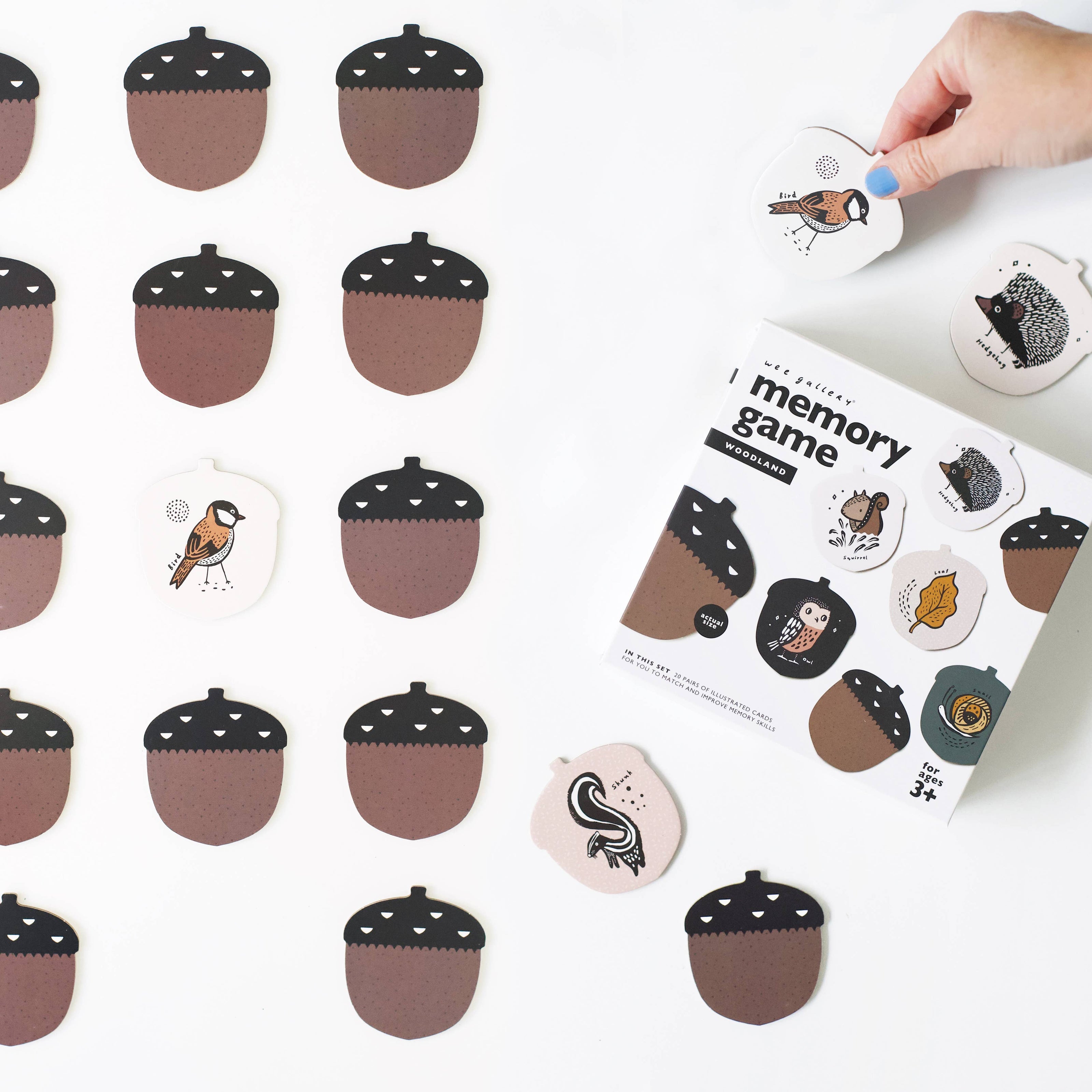 Memory Game - Woodland