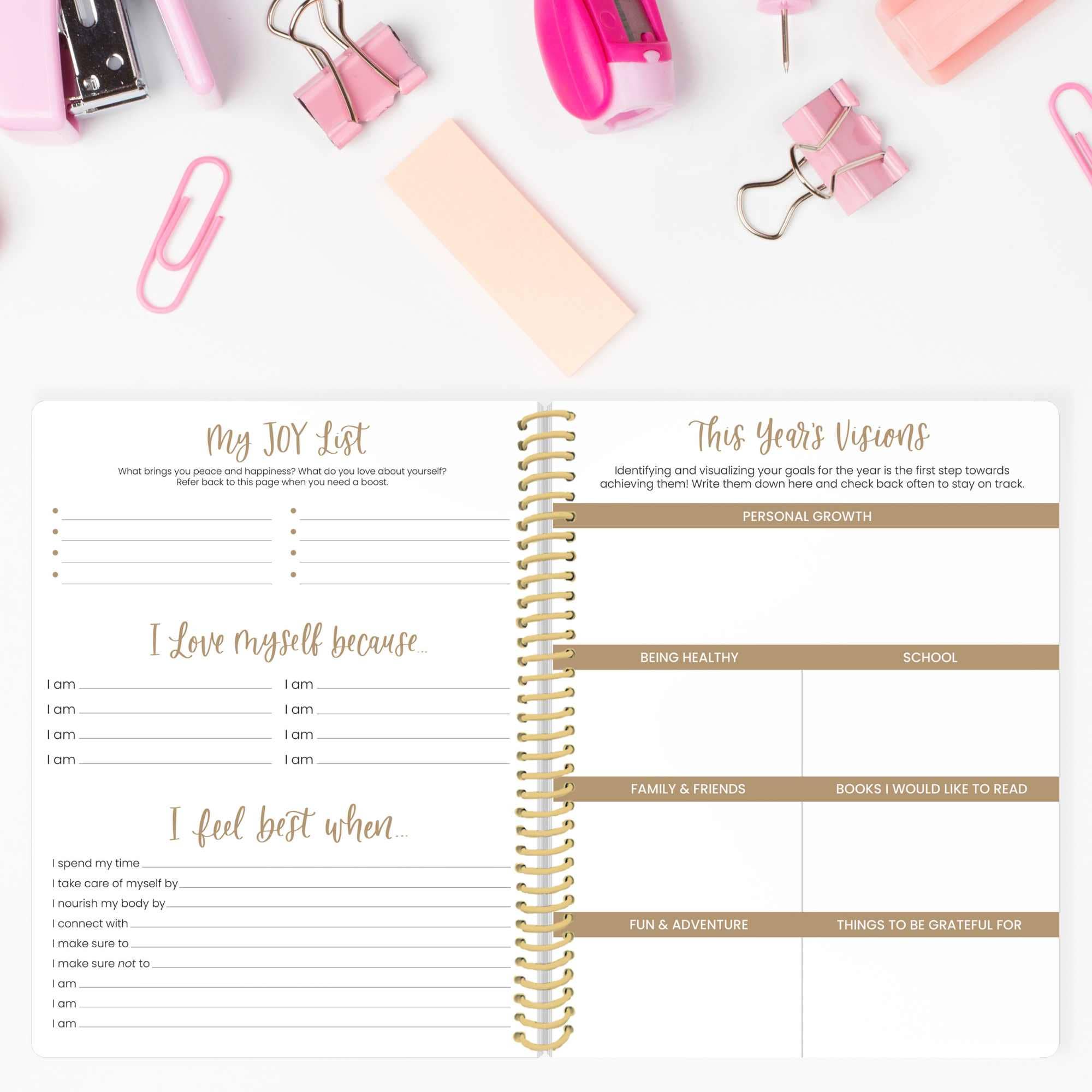 2026-27 Daisy Academic Student Planners 7x9