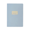 A5 Notebook - Solid Powder Blue