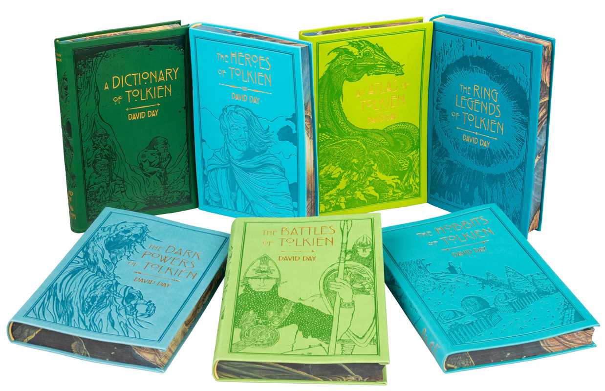 World of Tolkien Seven-Book Boxed Set by David Day