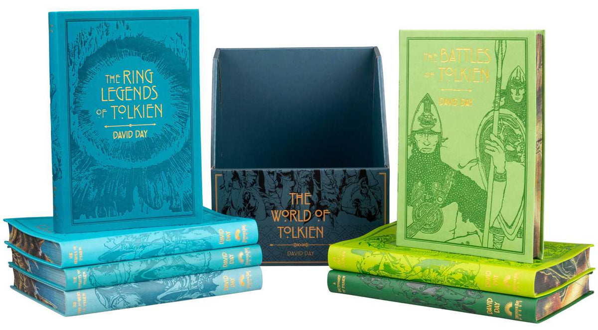 World of Tolkien Seven-Book Boxed Set by David Day