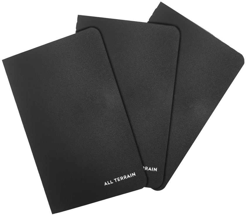 All Terrain: Waterproof Notebook Set,All Terrain: Waterproof Notebook Set