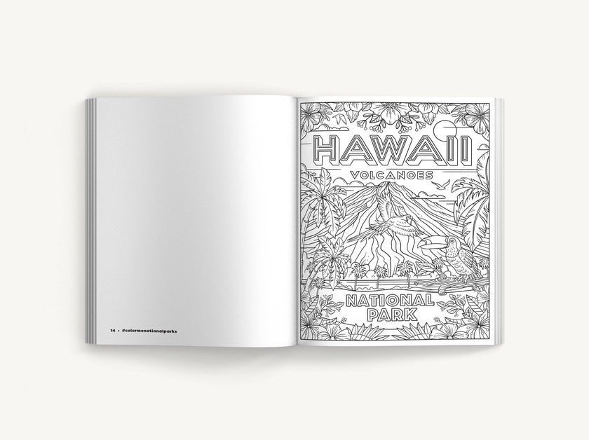 Color Me National Parks: An Adventurous Coloring Book