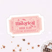 Bookish Historical Romance Books Waterproof Vinyl Sticker