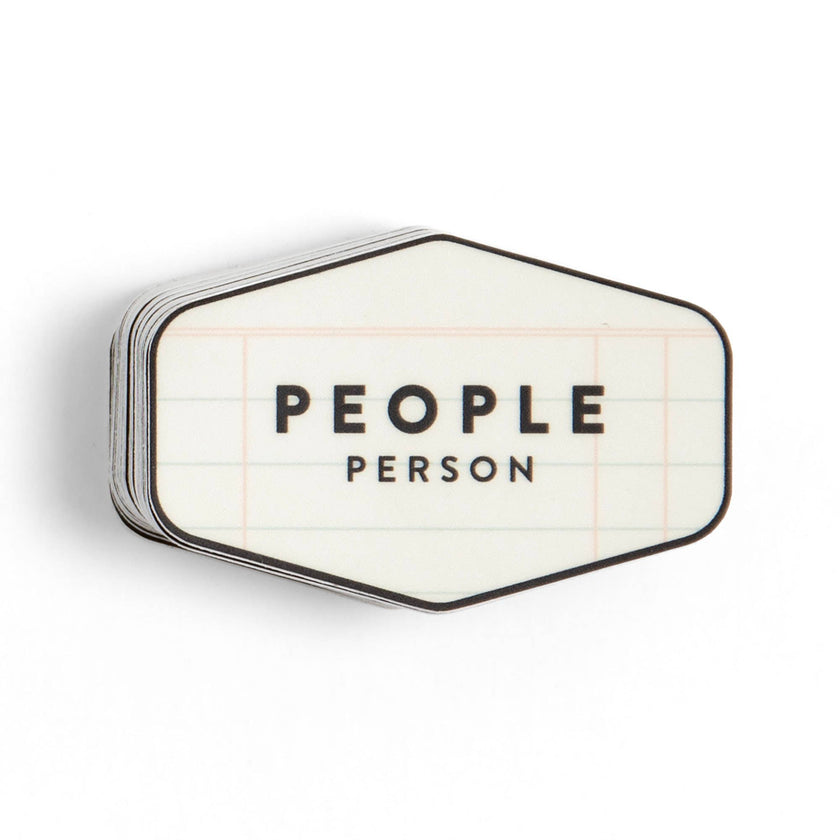 People Person Decal Sticker