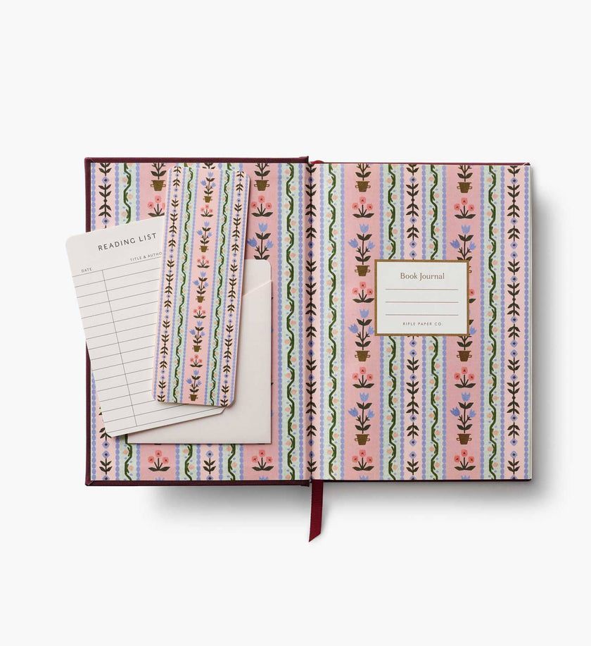 Ladies Night Book Club Embroidered Book Journal