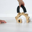 Bamboo Nesting Hedgehog - Wooden Stacker Puzzle Toy