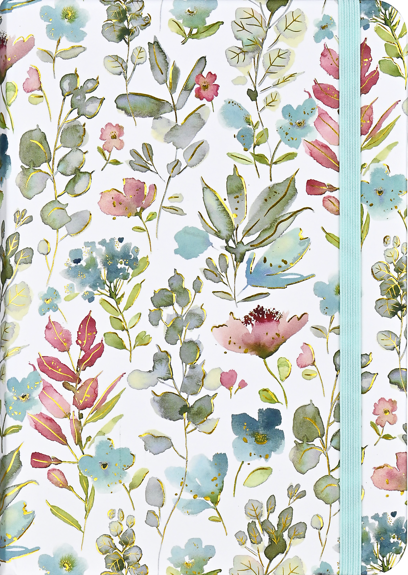 Floral Watercolor Journal,Floral Watercolor Journal