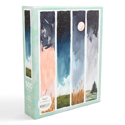 Starry Seasons - 500 Piece Jigsaw Puzzle