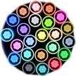Studio Series Dual-Tip Pastel Markers (Set of 24),Studio Series Dual-Tip Pastel Markers (Set of 24)