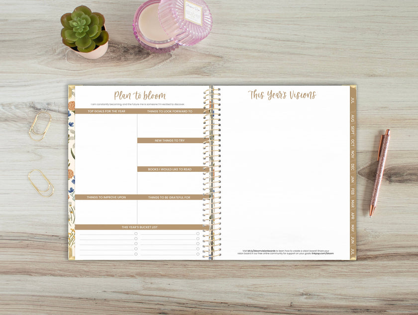 2026-27 Hard Cover Academic Planner, 8.5x11 Size (A4)