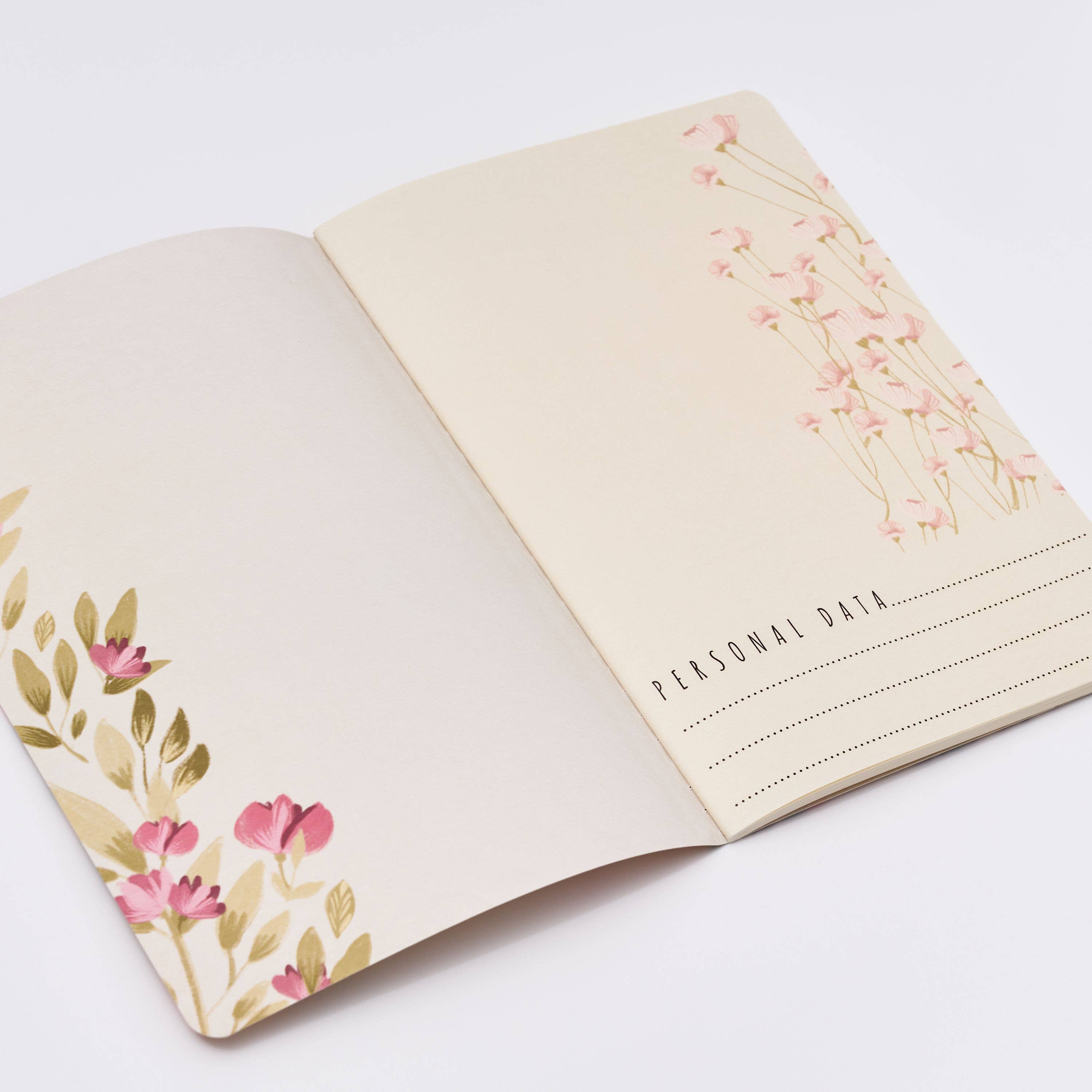 Spring Flowers Notebook