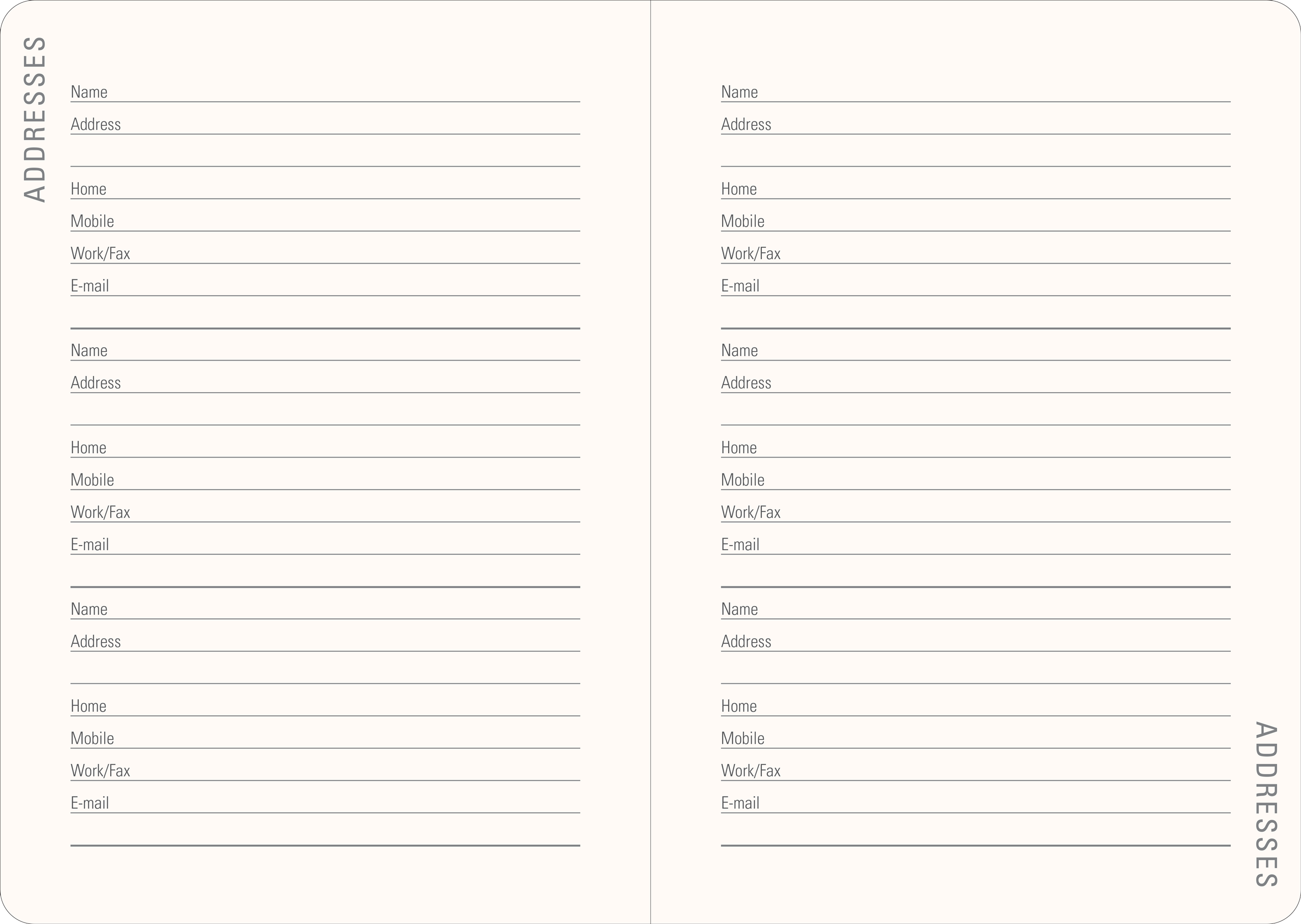 2027 Wildflower Garden Weekly Planner