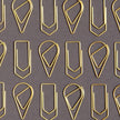 Keep It Together Paper Clips - Blue