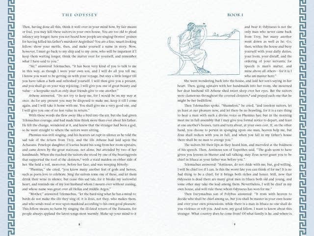 The Odyssey (Illustrated Edition)