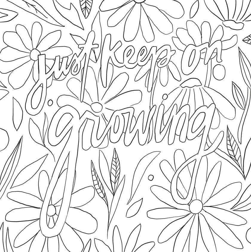 Wildly Loved Coloring Book