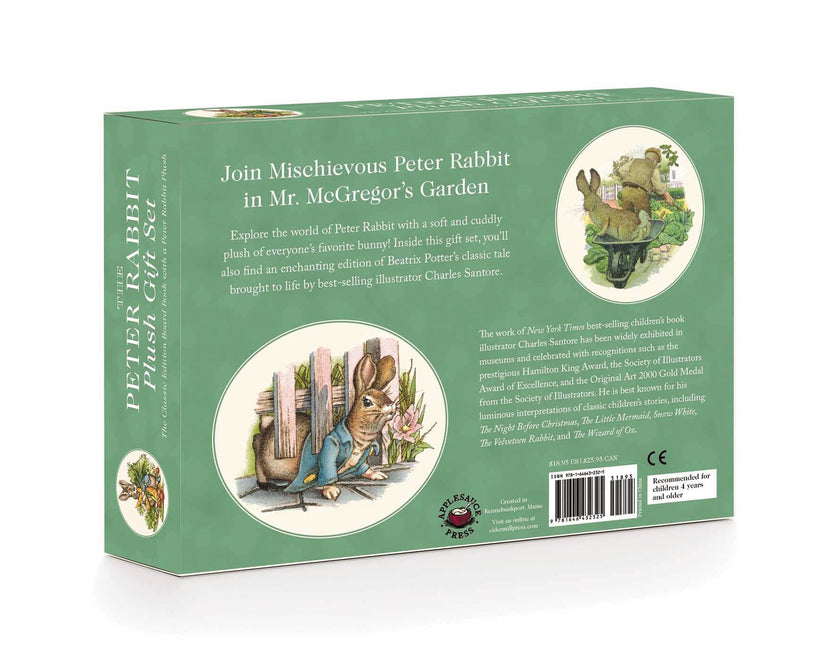 The Classic Tale of Peter Rabbit Plush Gift Set