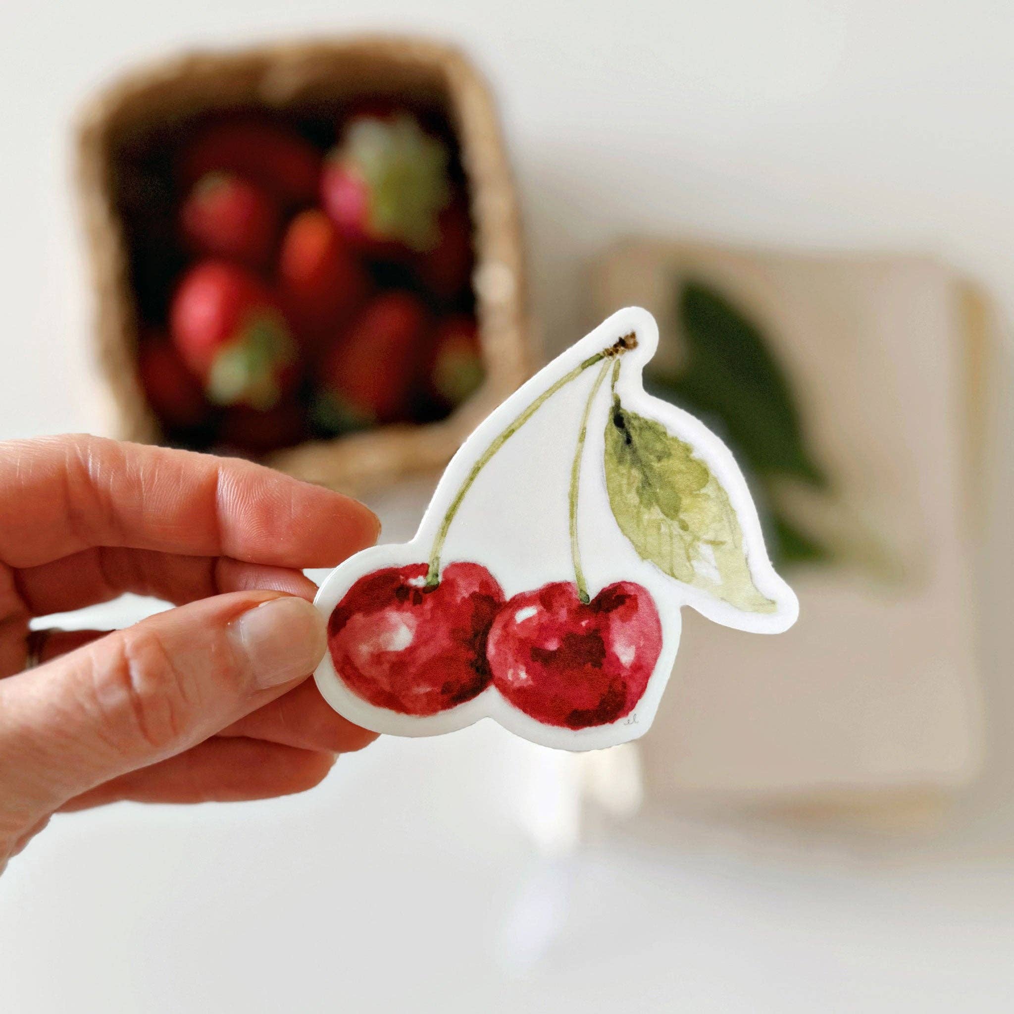 Cherry sticker
