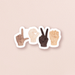 Love Your Neighbor — Diversity Sign Language Sticker