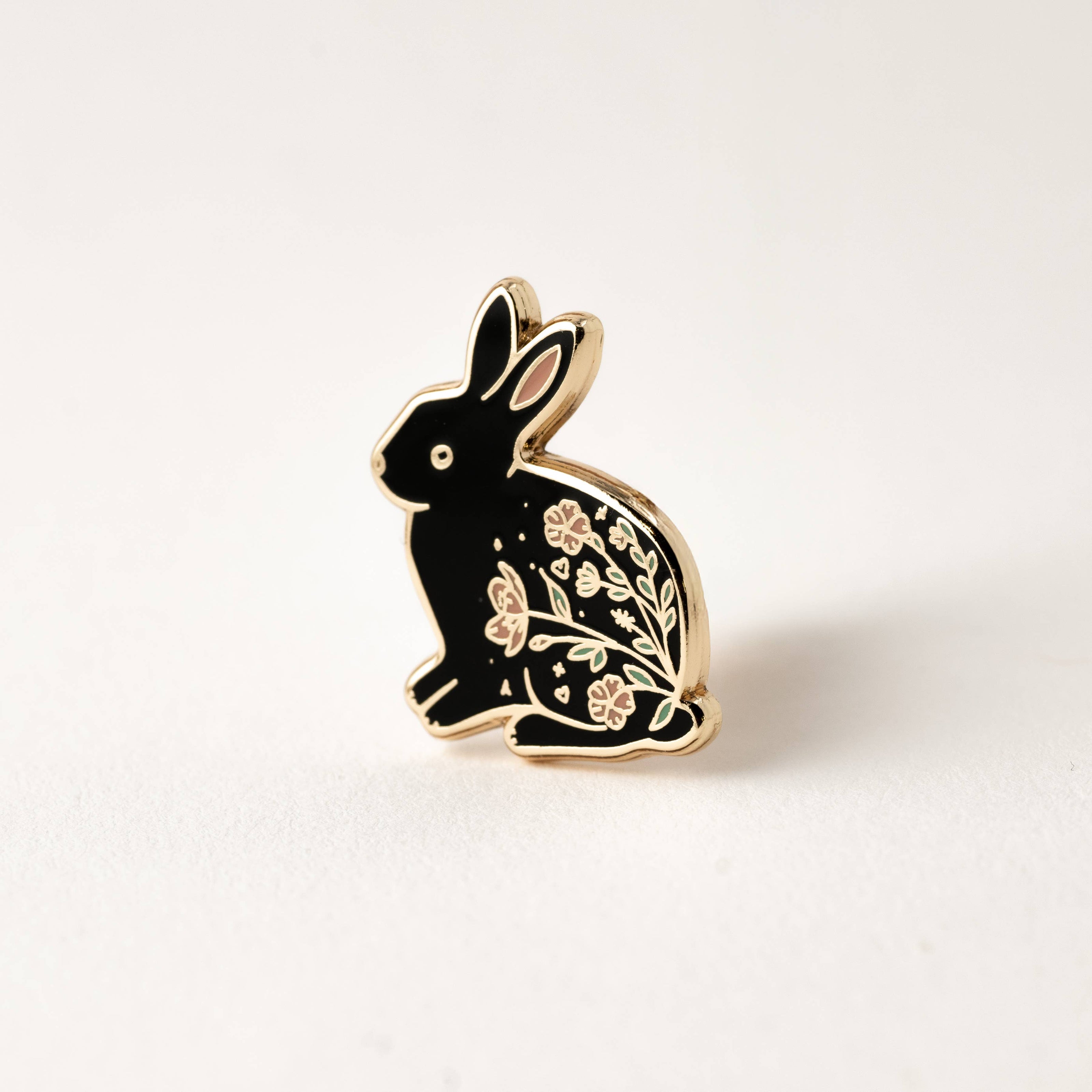 Rabbit Lapel Pin, Bunny Garden Easter Gifts
