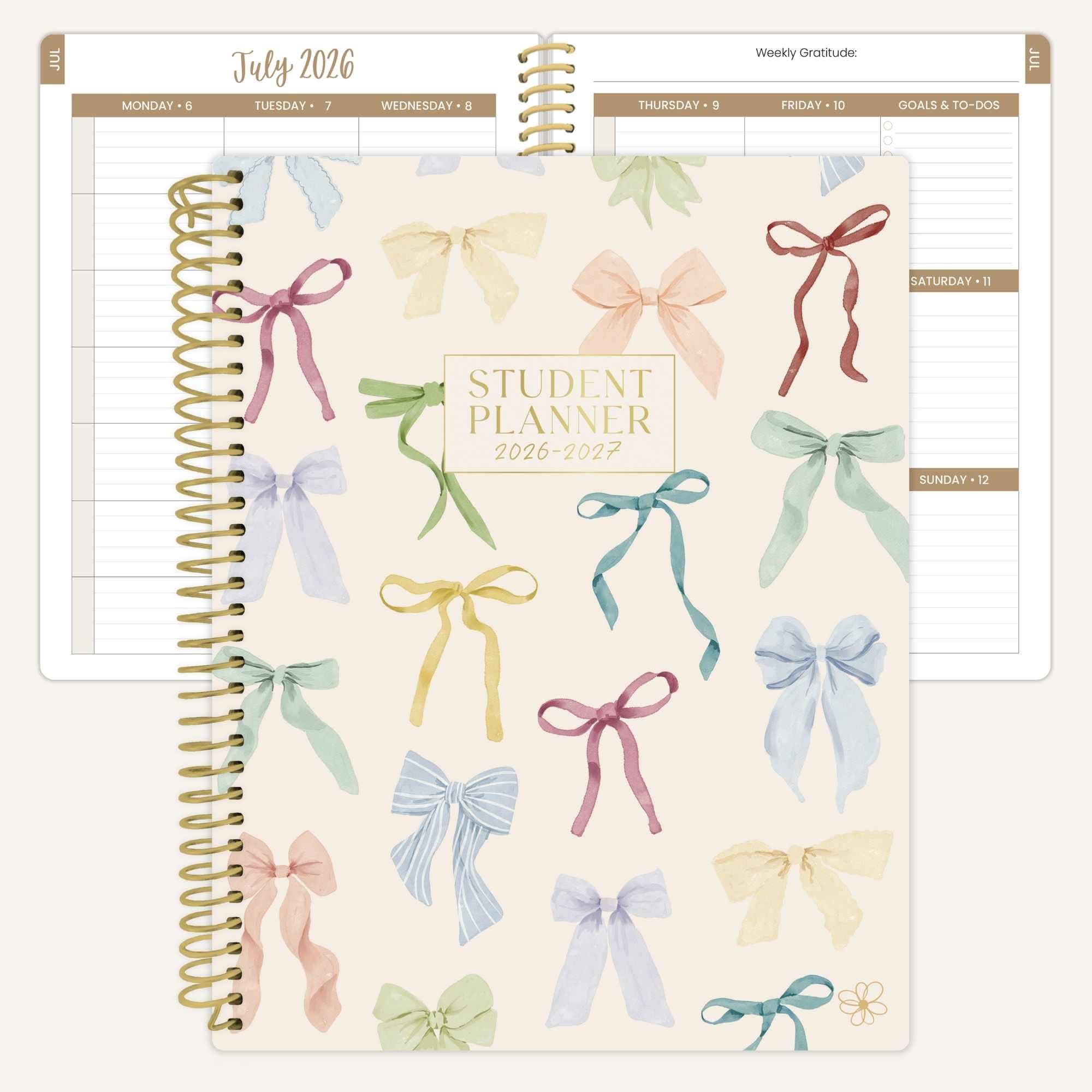 2026-27 Daisy Academic Student Planners 7x9