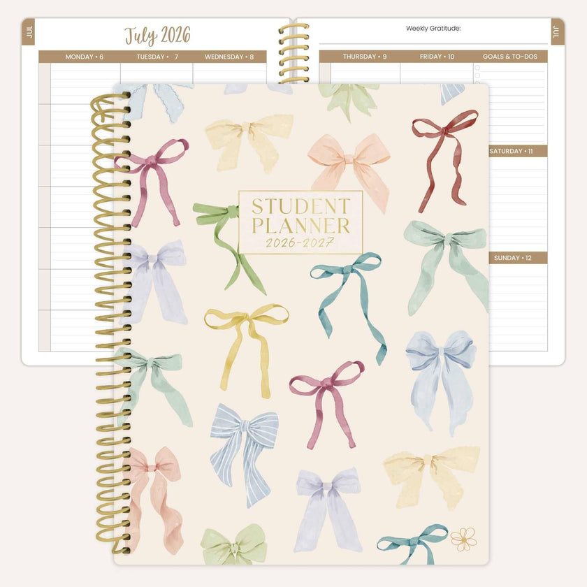 2026-27 Daisy Academic Student Planners 7x9