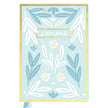 Light Blue Floral 5x7 Lined Softcover Book Journal