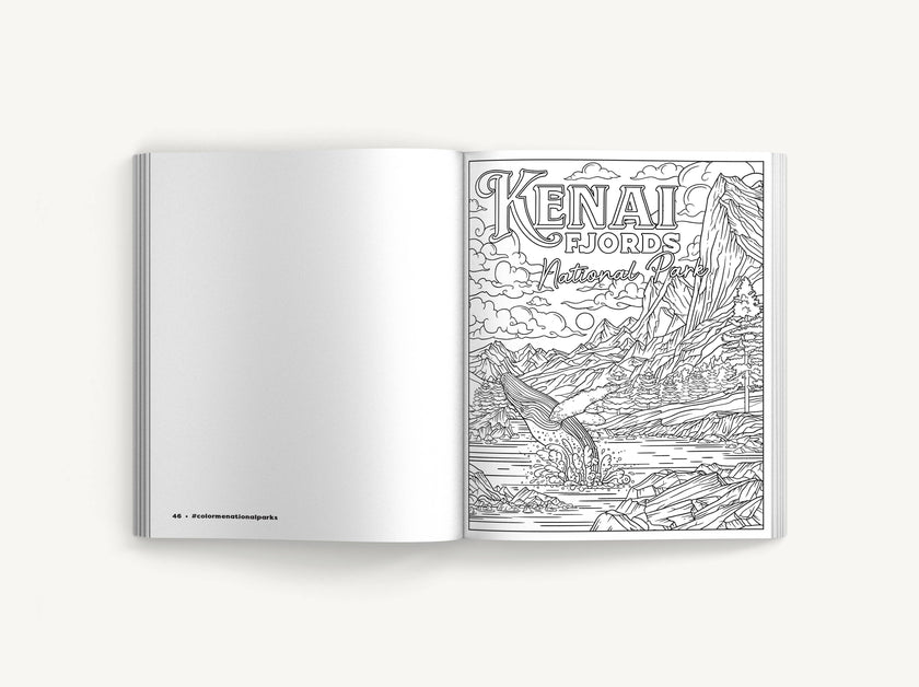 Color Me National Parks: An Adventurous Coloring Book