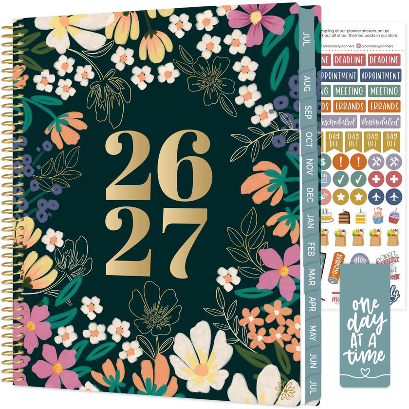 2026-27 Soft Cover Academic Planner, 8.5x11 Size