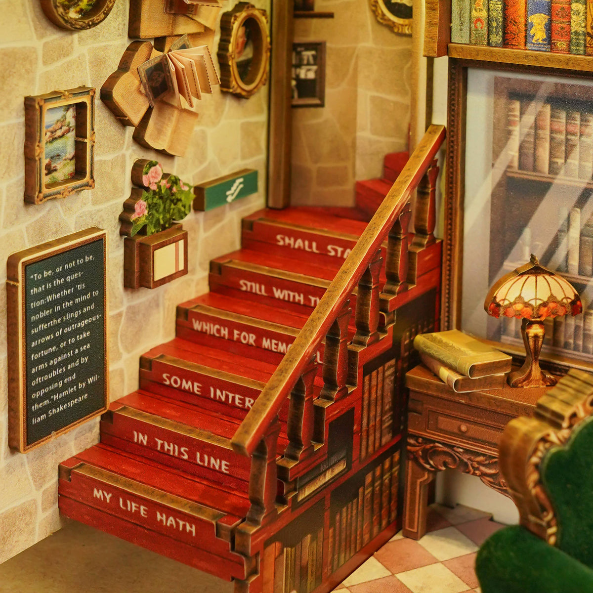 DIY Book Nook Kit: Left Bank Bookstore