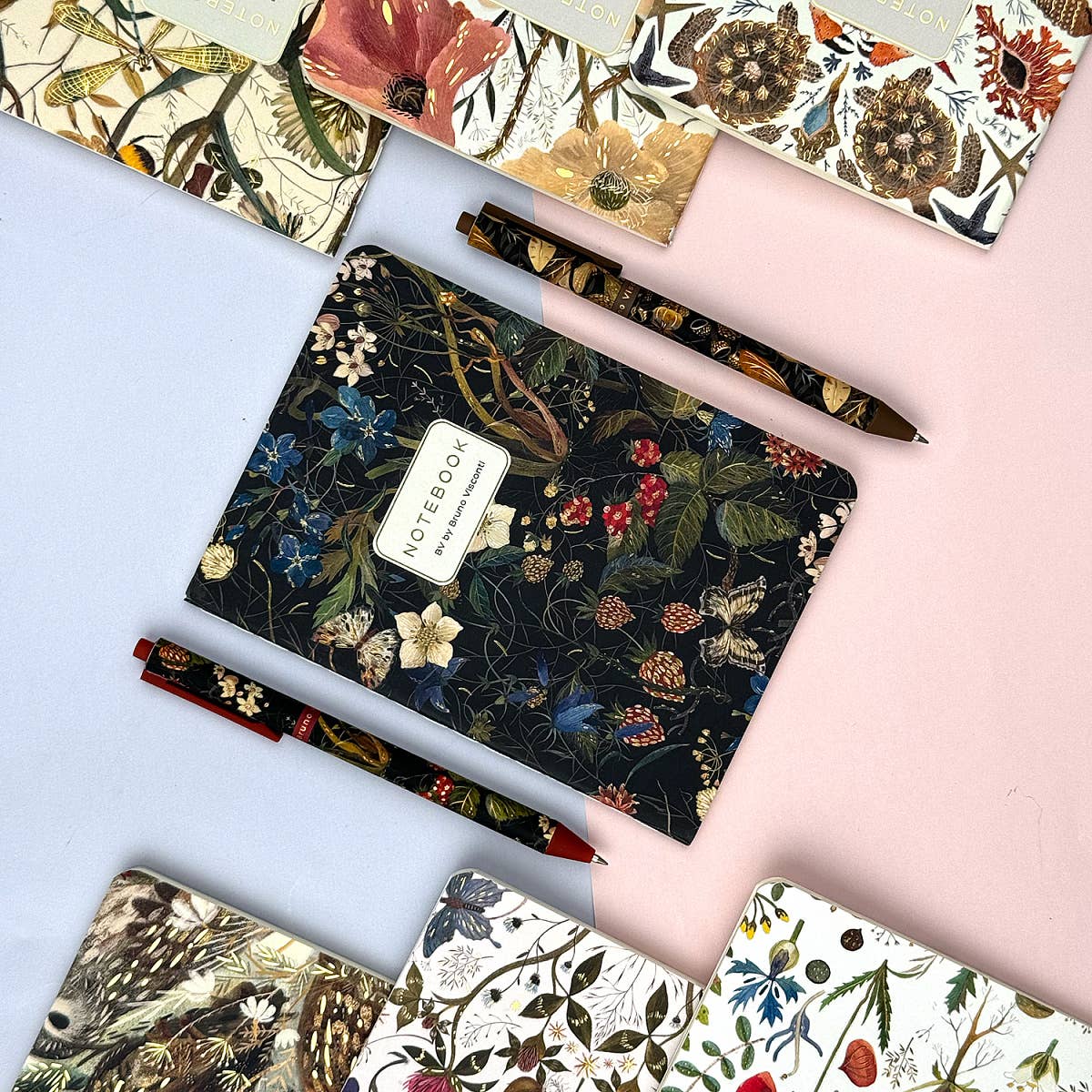A6 Passport Notebook - Forest Flowers