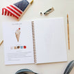 Americana watercolor workbook