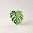 Green Monstera Deliciosa Plant Pin, Plant Gifts