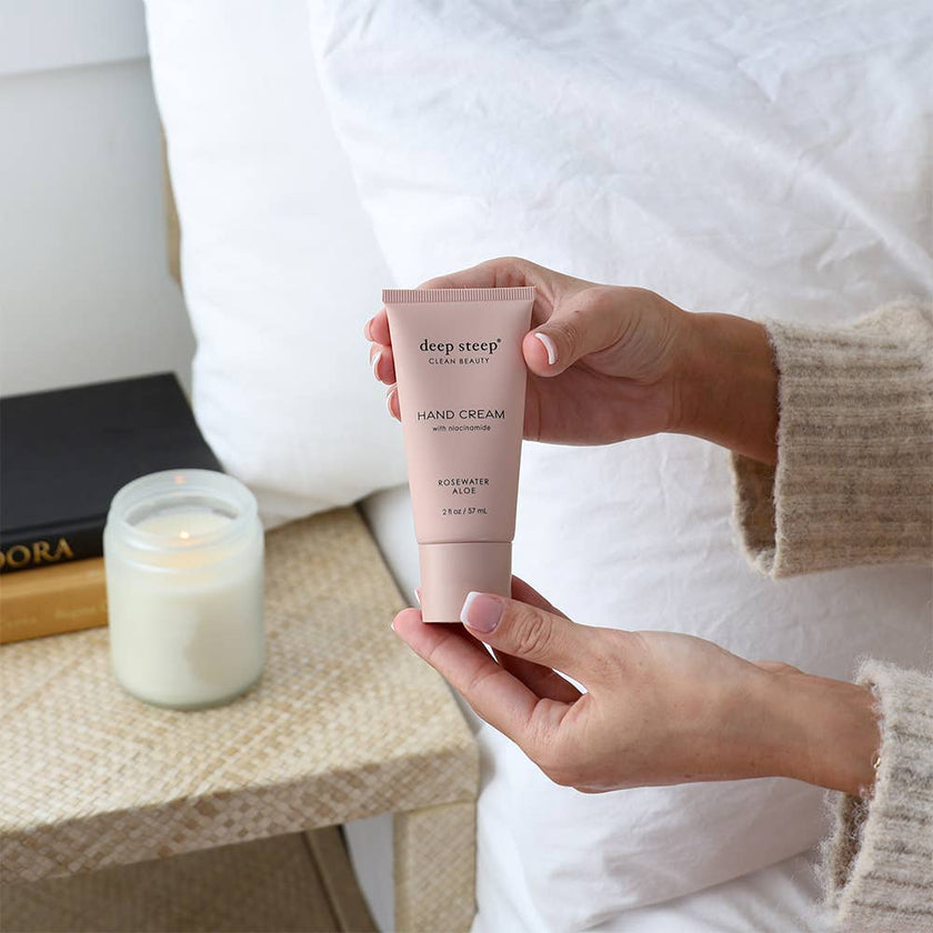 Rosewater Aloe Nourishing & Moisturizing Hand Cream 2oz