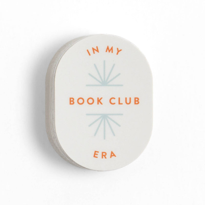 In My Book Club Era Decal Sticker