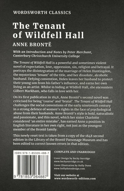 The Tenant of Wildfell Hall | Wordsworth Classic | Book