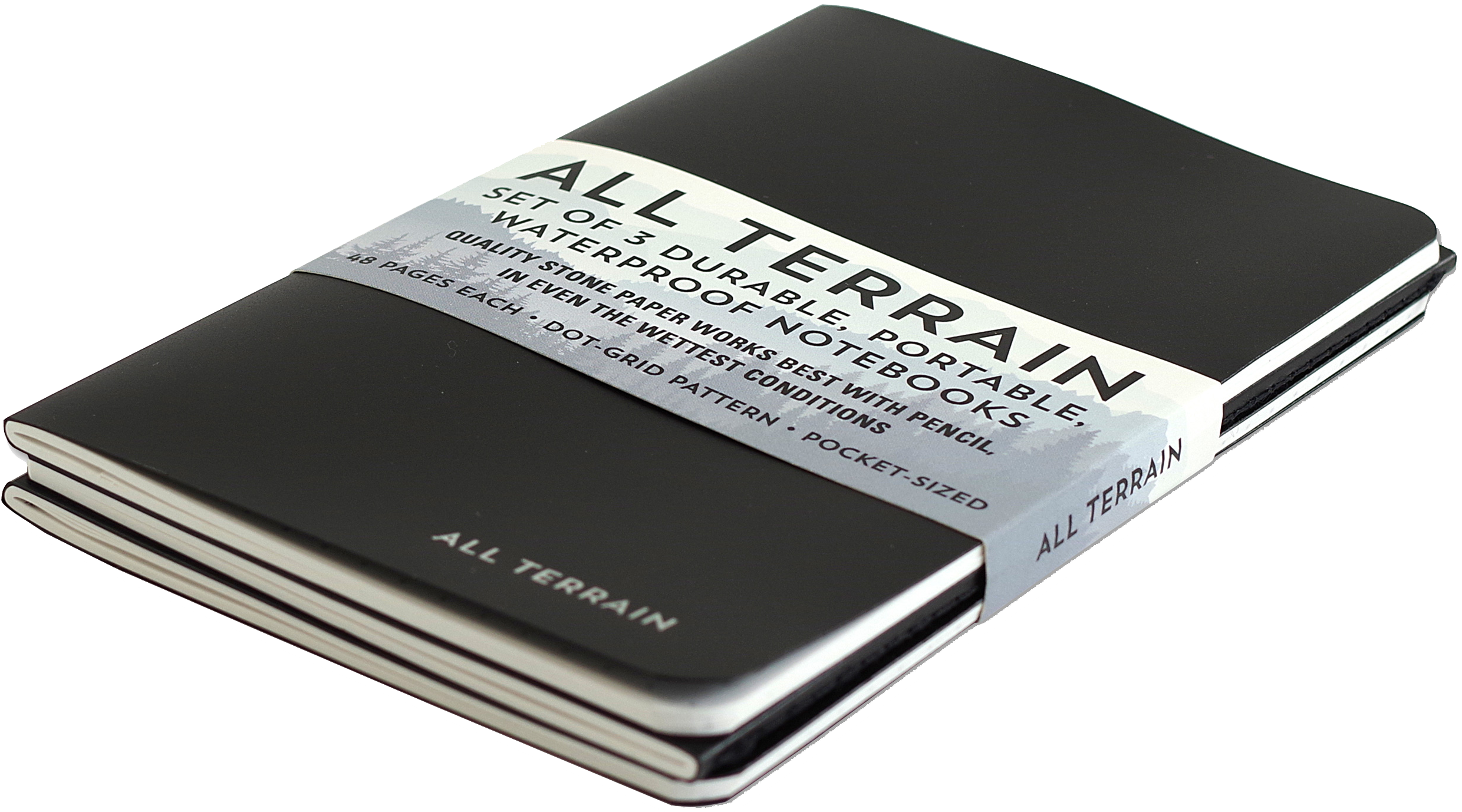 All Terrain: Waterproof Notebook Set,All Terrain: Waterproof Notebook Set