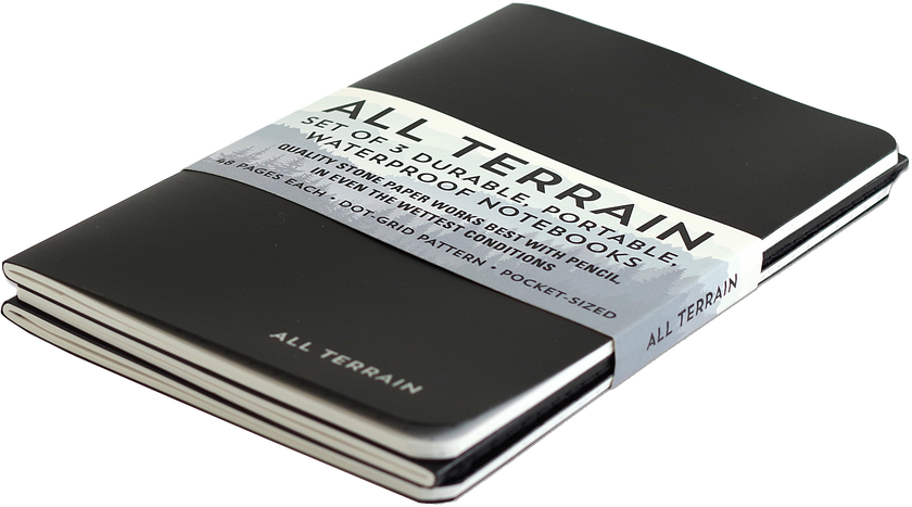 All Terrain: Waterproof Notebook Set,All Terrain: Waterproof Notebook Set