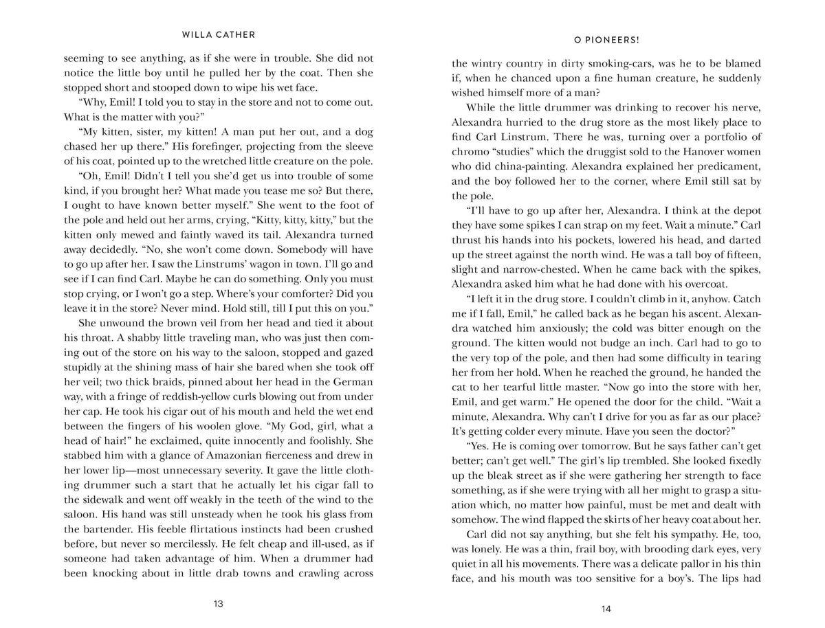 O Pioneers! by Willa Cather
