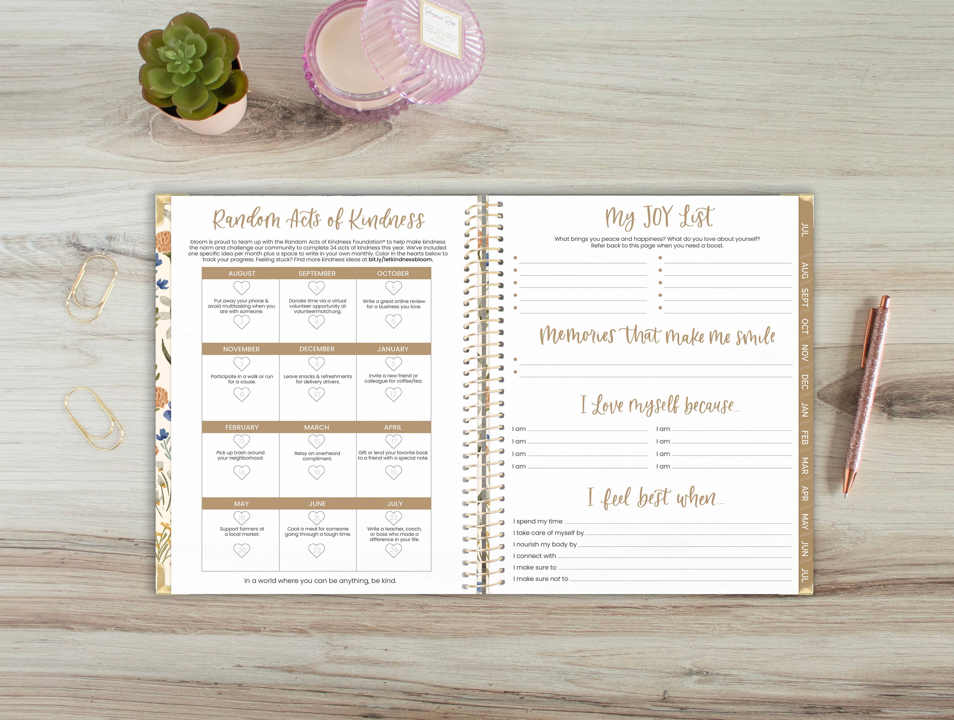 2026-27 Hard Cover Academic Planner, 8.5x11 Size (A4)