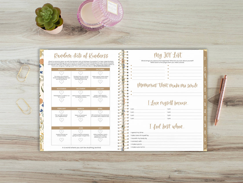 2026-27 Hard Cover Academic Planner, 8.5x11 Size (A4)