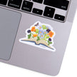 Garden Reading Decal Sticker