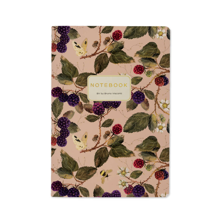 A5 Notebook -Wild Blackberry