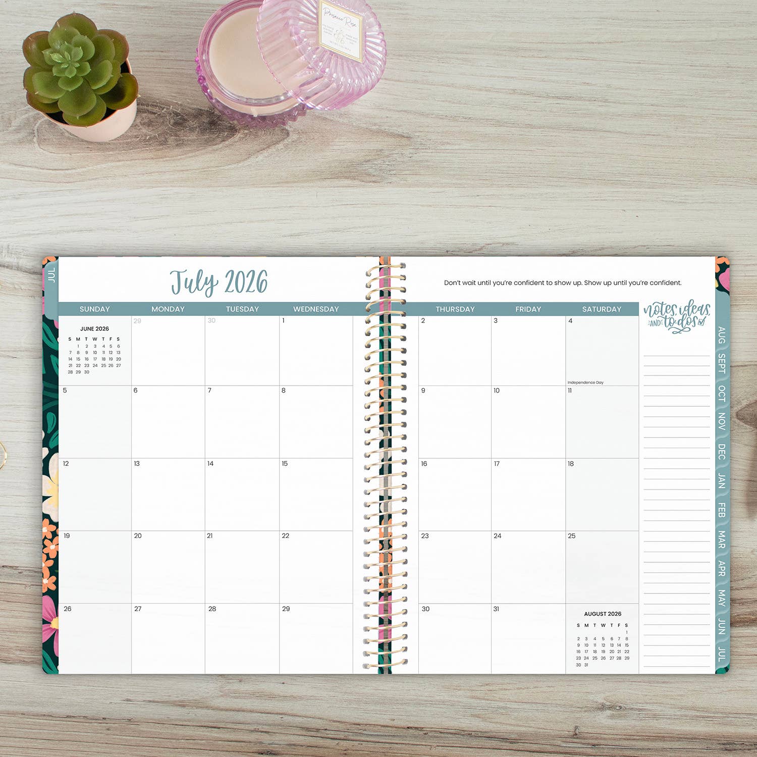 2026-27 Soft Cover Academic Planner, 8.5x11 Size