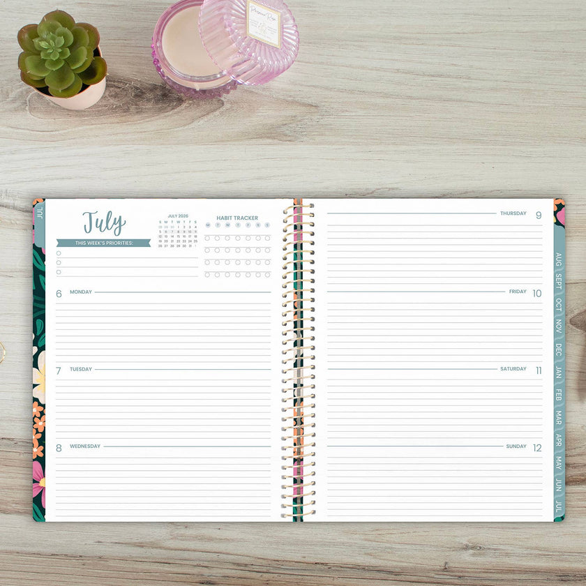 2026-27 Soft Cover Academic Planner, 8.5x11 Size